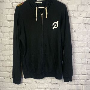 Peloton Floral Graphic Full Zip Hoodie Size Medium Unisex  A